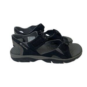 Columbia Men’s Surf Tide Two Strap Sandals in Black and Gray Size 13 Hiking